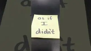 He died