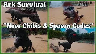 Ark Survival Winter wonderland 6 new Chibis & spawn codes