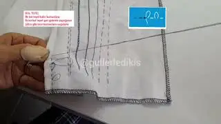 GİYİM ÜRETİMİNDE TEMEL İŞLEMLER Dikiş kursu tüm dersler