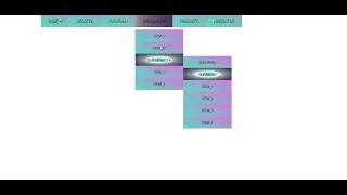 How to Make Pure Dropdown Menu with Gradient and Responsive by Slicknav