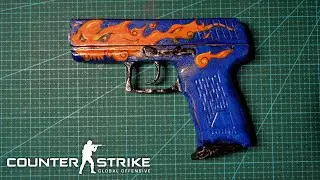 КАК СДЕЛАТЬ П2000 ДУХ ОГНЯ ИЗ КС:ГО!? | HOW TO MAKE P2000 FIRE ELEMENTAL FROM CS:GO?!