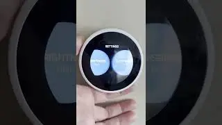 Change brightness on Google Nest Thermostat #scobytech  #googlenest #nestthermostat