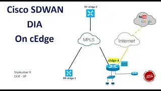 Cisco SDWAN - DIA Configuration on cEdge router [CSR1000v - IOS XE SDWAN Image]