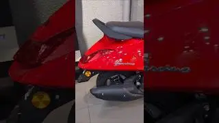 New 2025 Yamaha Fascino Fi Hybrid - Vivid Red (Drum)