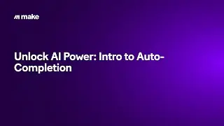 Unlock AI Power: Intro to Auto-Completion