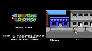 Googie Toons: The Game (Homebrew) NES - Walkthrough