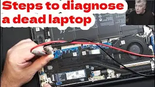 Steps to diagnose a dead laptop (usb-c version) Huawei Matebook D15 dead, no power, not charging