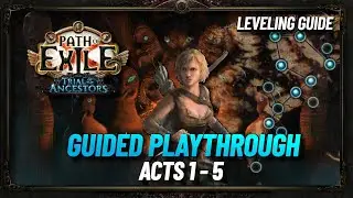 Path of Exile 3.22- Campaign Guide - Poison BV League Start Leveling Guide | PART 1
