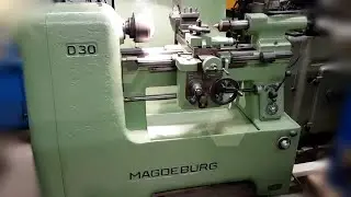 Немецкая мощь в токарном станке // \\ German power in the lathe