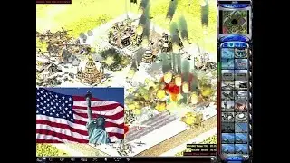 Red Alert 2: America vs 7 brutal enemy - Statue of Liberty