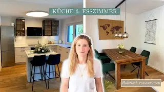 Küche und Essbereich - Hartholztisch restaurieren - New Home Serie Teil 4