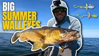 DEADLY Way to Fish for GIANT Summer Walleyes!!