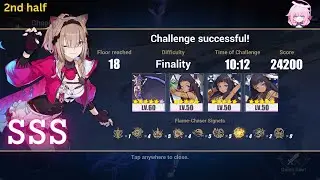 Honkai Impact 3 Elysian Realm 7.3 - Pardofelis | Reverist Calico (SSS) Finality 2nd half