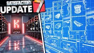 I Made my Storage Room into a Blueprint in Satisfactory Update 7!