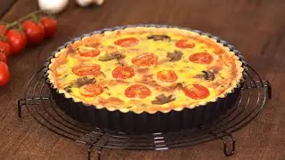 Киш Лорен с Курицей и Грибами