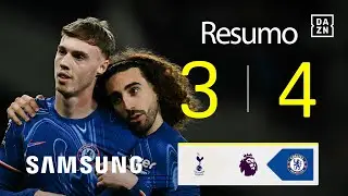 Resumo | Tottenham 3-4 Chelsea | Premier League 24/25
