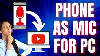 How To Use Mobile Phone As Wireless Microphone | Android Phone Mic For PC Windows Tested On Zoom