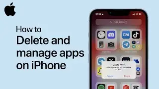 How To Delete And Manage Apps On iPhone