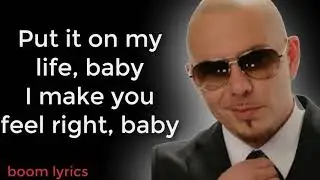 Give Me Everything (Tonight) - Pitbull ft. Neyo, Nayer & Afrojack w/ lyrics on screen