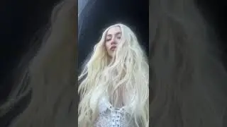 Ava Max - Its cold as ice in la today but needed some air from rehearsals x 