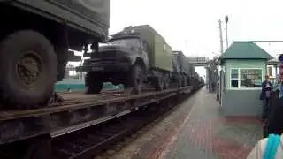 2015-07-12. Омск. Военный эшелон с запада