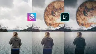 PicsArt editing | lightroom editing | photo manipulation | fantasy world edit | planet edit