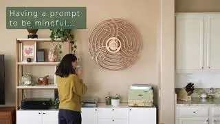 We designed "Kinetic Wall Art" that mimics water