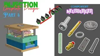 How to make a complete plastic mold in Solidworks - Slider Design