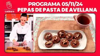 PEPAS DE PASTA DE AVELLANA por VALENTINA SALEZZI | CUCINARE TV - Programa 05/11/24