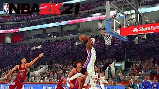 Cavaliers vs Pistons | Full Game Highlights | NBA 2K21 Gameplay | August 13, 2021