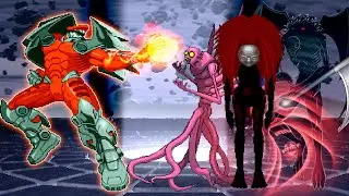 Vegatron VS Super Giant Boss Team!!