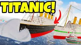 Ships vs ICEBERG Sinking DESTRUCTION! | Teardown