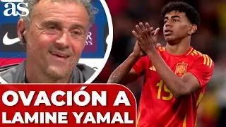 LUIS ENRIQUE ENSALZA al MADRIDISMO por APLAUDIR a LAMINE YAMAL