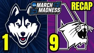 UConn vs. Northwestern Game Recap - 2024 NCAA Tournament