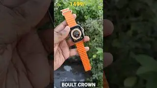 Apple watch ultra सिर्फ 1500 रूपए में... | Boult Crown Smartwatch