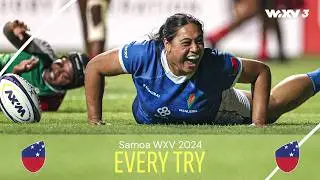 Pride, passion and try-scoring power | Every Samoa WVX 2024 try