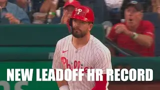 Kyle Schwarber Sets a New Major League Record with 14 Leadoff Home Runs!!