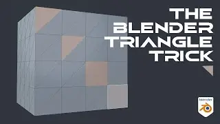 The Blender Triangle Trick (Topology Tutorial)