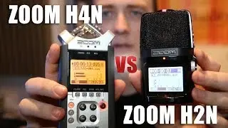 Zoom H4N vs Zoom H2N Audio Tests | DSLR Audio
