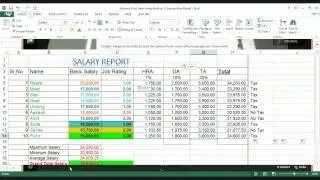 Excel Workshop