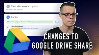 How to use the new Google Drive sharing options