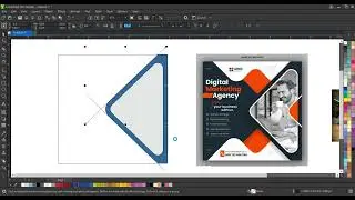 How To Make Social Media Marketing Ads [CorelDRAW TUTORIAL]