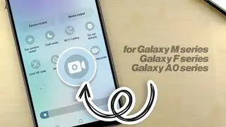 How To Get A Screen Recorder On Galaxy M/F/A0 Series Budget Phones