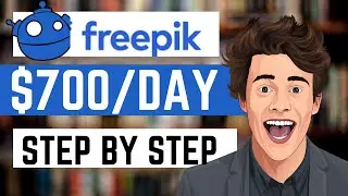 How to Use Freepik and Make $700/day by Selling AI Art | Step by Step Guide (Generating Ai Images)