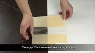 Стандарт Персиковый Интерсклад Зебра