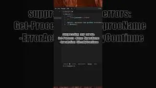 PowerShell Script, Kill a Specific Process by Name 
