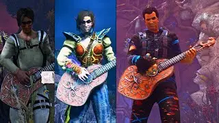 Dead By Daylight All Survivors Using Bardic Inspiration