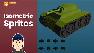 How to make 2D isometric sprites (+ Pixel Art Style) in Blender [2.83] (Updated)