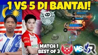 KENN SI BOCIL AJAIB!! LINGNYA 1 VS 5 BISA NGERATAIN!! INI UDAH DI LUAR NALAR!! MATCH 1 BTR VS RSG