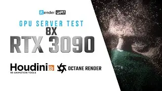 Powerful Render Farm for Octane & Houdini with GPU Server 9A | iRender Cloud Rendering